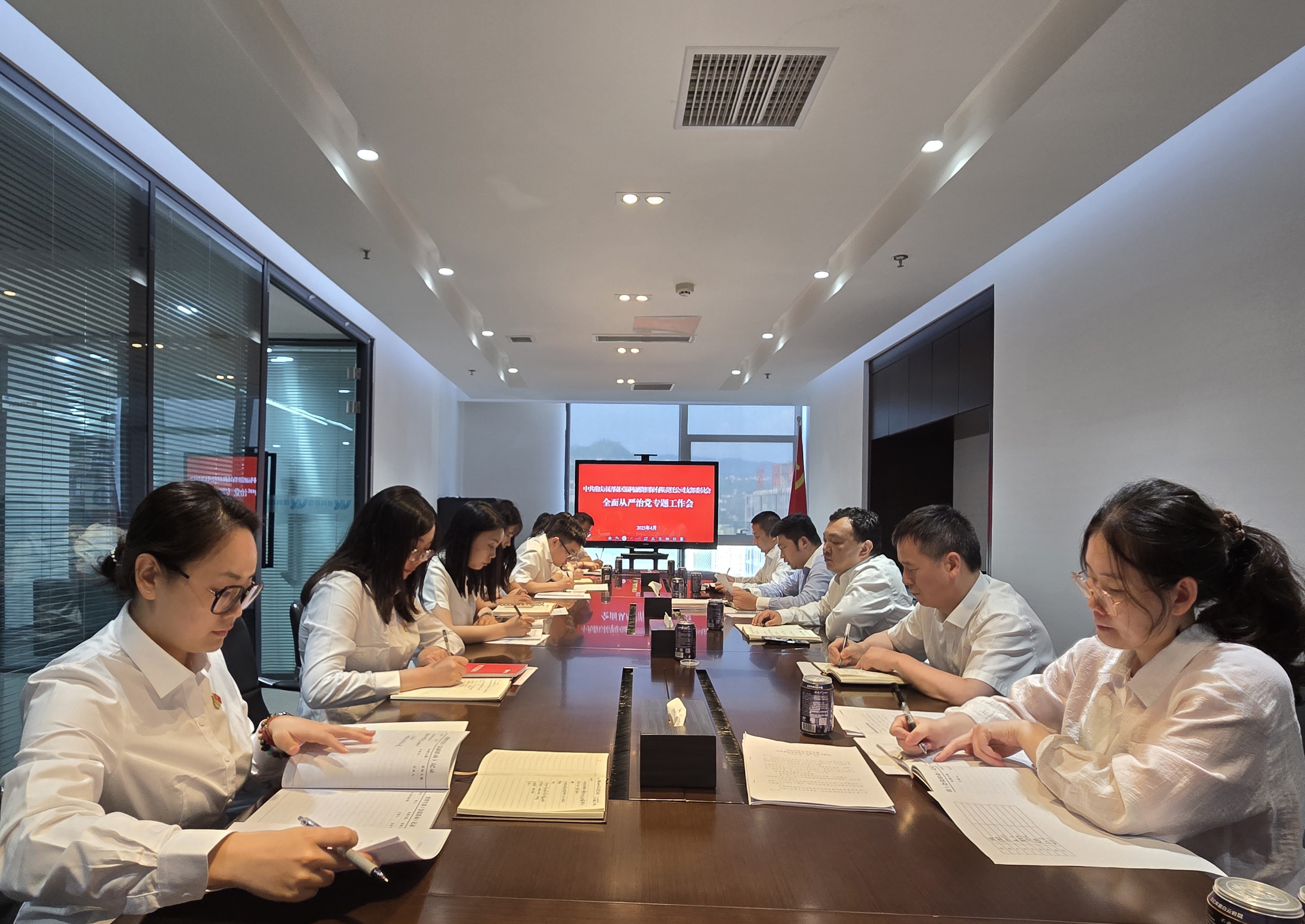 BETWAY必威党支部组织召开全面从严治党专题工作会